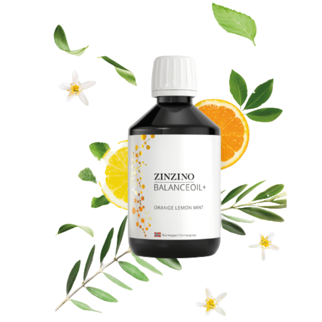 Bottle of Balance Oil Zinzino Product